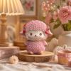 Cute 2027 Lamb Statue Resin Craft New Year Ornaments Chinese Zodiac Sheep  Year Of The Sheep