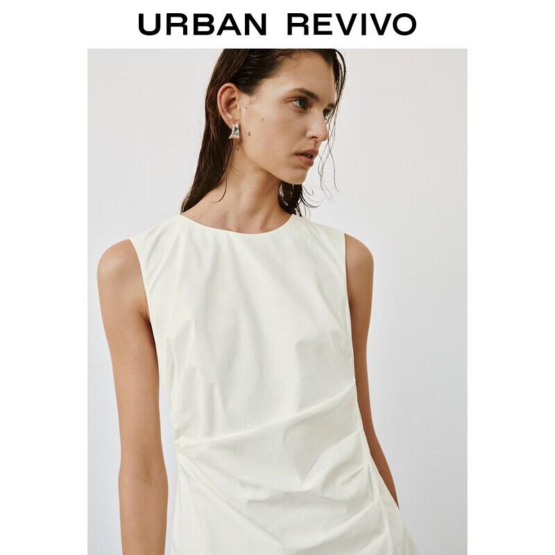 UR Women's Pleated Sleeveless Maxi Dress