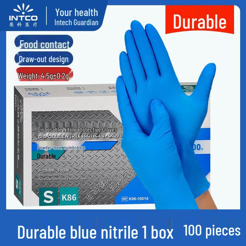 ZISIZ Intco Food Grade Disposable Nitrile Gloves