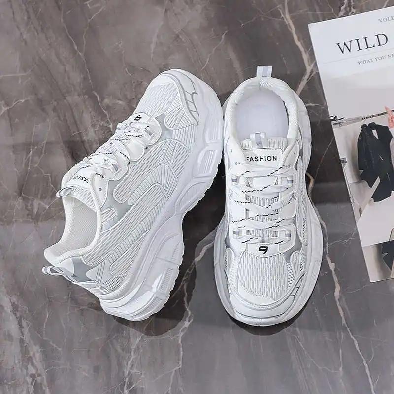 40 Dark Women's Casual Tennis Sneakers To Play Sneakers Shoes Ladies Green Sport Top Quality Specials Best-selling Cool