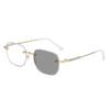 New Fashionable Frameless Cut Edge Photochromic Reading Glasses Ultra Light Neutral Durable Anti Blue Light Glasses