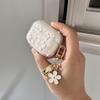 Fashion Soft Silicone Cover For AirPods 3 pro2rd Cute Clear White Flower Pendant Earphone Case For Apple AirPod Pro 2 Headphone