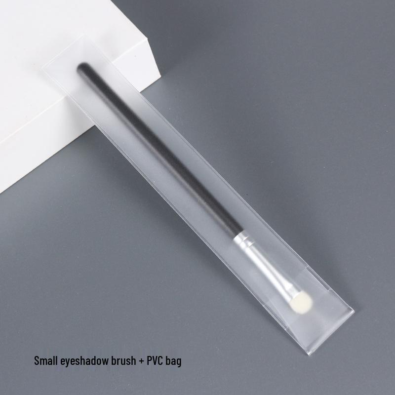 3-teiliges Lidschattenpinsel-Set aus feinem Ziegenhaar - Tragbare Make-up-Pinsel aus Tierhaar für Augen-Schönheit