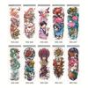 Full Arm Tattoo Sticker Waterproof Sweat Flower Arm Male and Female Arm Disposable Tattoo Sticker Tattoo