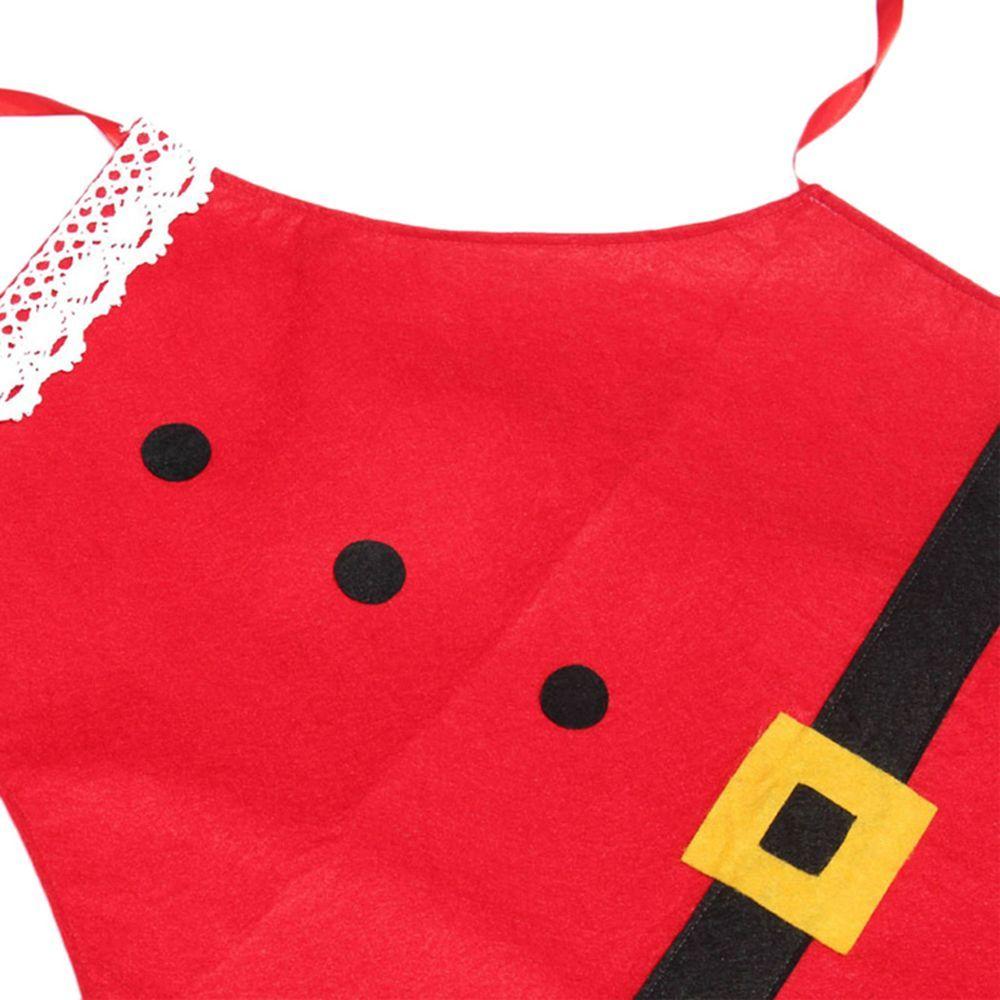 Vliesstoff Familienparty Schürzen Weihnachtsmann Schürze Kochschürze Schürze Latzschürze Küchenschürze