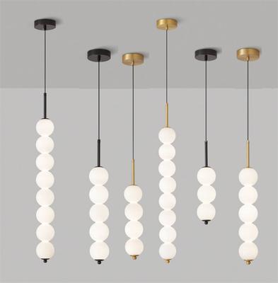 Lampă suspendată nordică cu bilă de sticlă din cupru, lampă suspendată cu linie lungă, lampă pandantiv pentru restaurant, lampă cu glob, lampă suspendată pentru bucătărie, insulă, magazin, bar