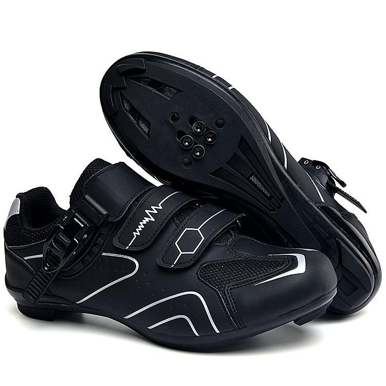 Unisex Reflective Cycling Lock Shoes for Road & Mountain Biking