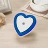 Light Sensor LED Heart Shaped US Plug-in Night Lamp for