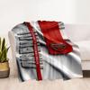 Arsenal Blanket Soft Warm Cozy Perfect for Picnics Chair Livingroom for All Seasons Playful Design Gifts For Family Or Friends