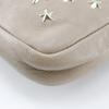 JIMMY CHOO Star studs Pouch beige leather Women Used