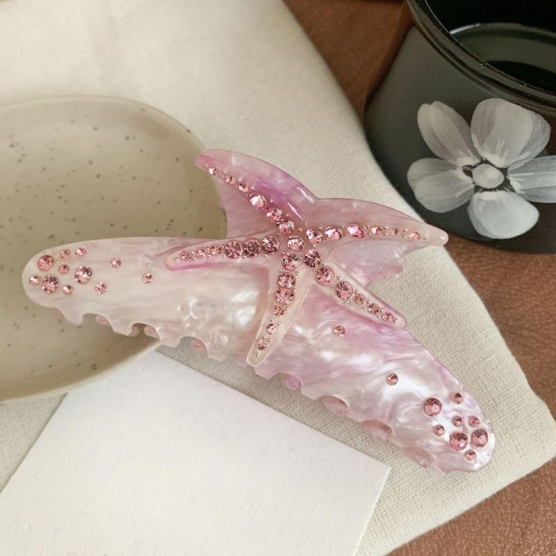 Starfish Hair Clip Hair Claw Thick Claw Clip Hair Style Tool Women Headwear