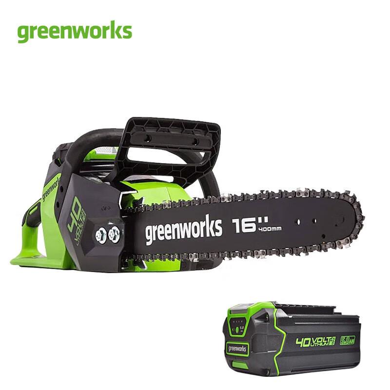 

Бездротова електрична ланцюгова пила Greenworks 40V (штекер CN) (адаптер в комплекті)