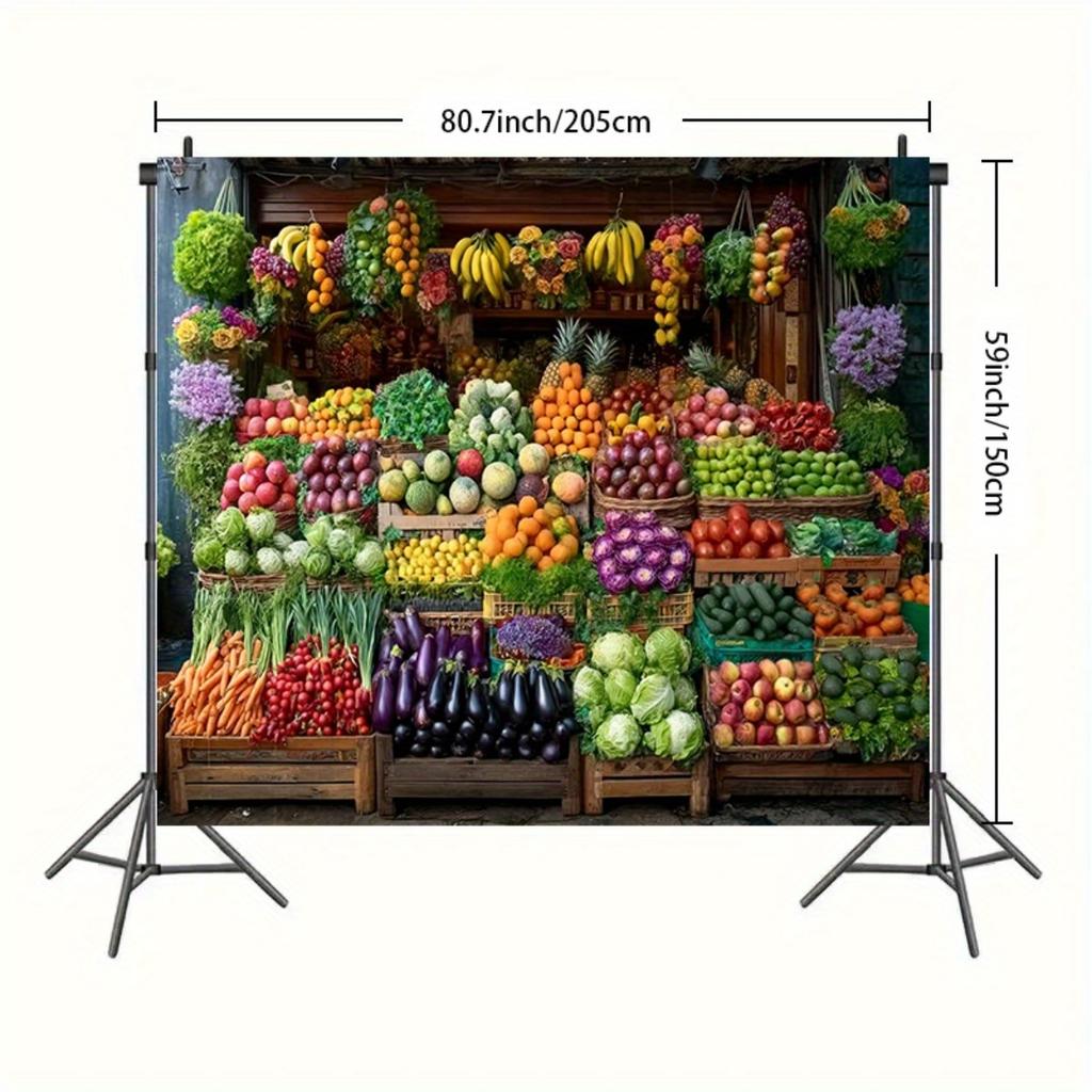 1pc Vivid Backdrop Banner - Durable Photo Wall Decor For Party Birthday Anniversary Indoor/ Perfect For Decor
