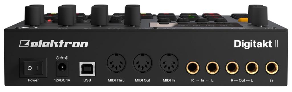 Elektron Digitakt II Drum Machine Sampler Electron