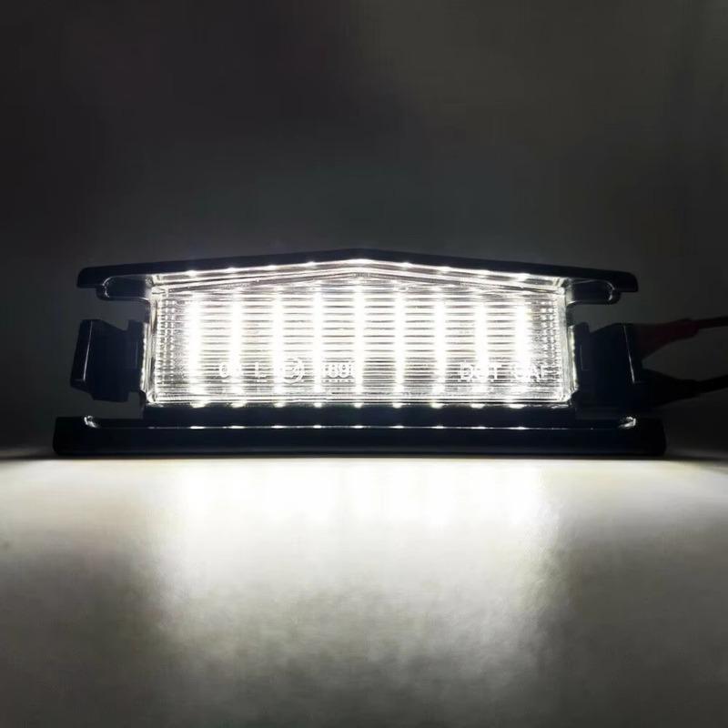 License Plate Light LED White Compatible with MX5 Miata 2016 Car Accessories Auto Parts Rear License Plate Light