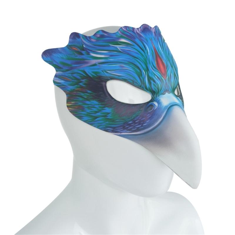 Multiple Bird Animal Hawks Masks For Halloween Costume Parties Soft PU Leather EVA Fabric Design