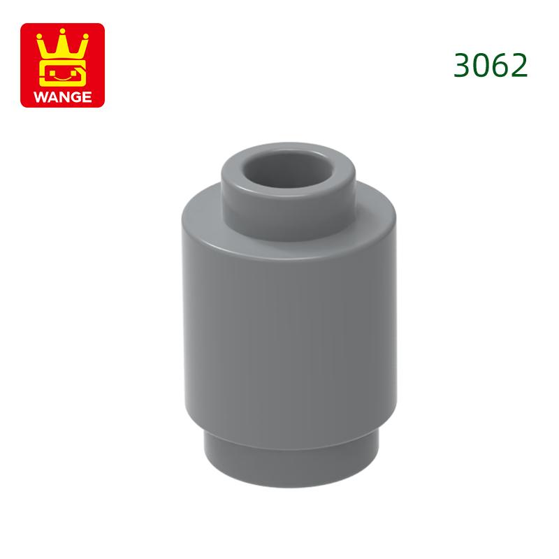 Non-Toxic 357Pcs/Lot 3062 1X1 Cylindrical Block Moc Color Parts Compatible With Circular Column Brick Children Toy Assembly Gift Box