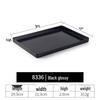 Rectangular Plastic Hotel Serving Tray (Pack of 10)