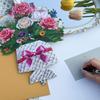 3D Pop Up Flower Bouquet Card Paper Flower Vase Greeting Cards for Mother's Day Congratulations Graduation Anniversary Birthday