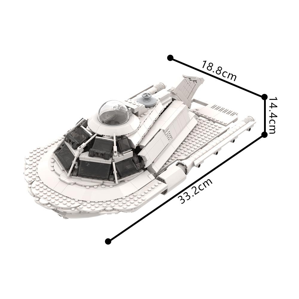 

Non-Toxic Gobricks Moc-214916 The Proteus Submarine Bricks Model Fantastic Voyage Building Blocks