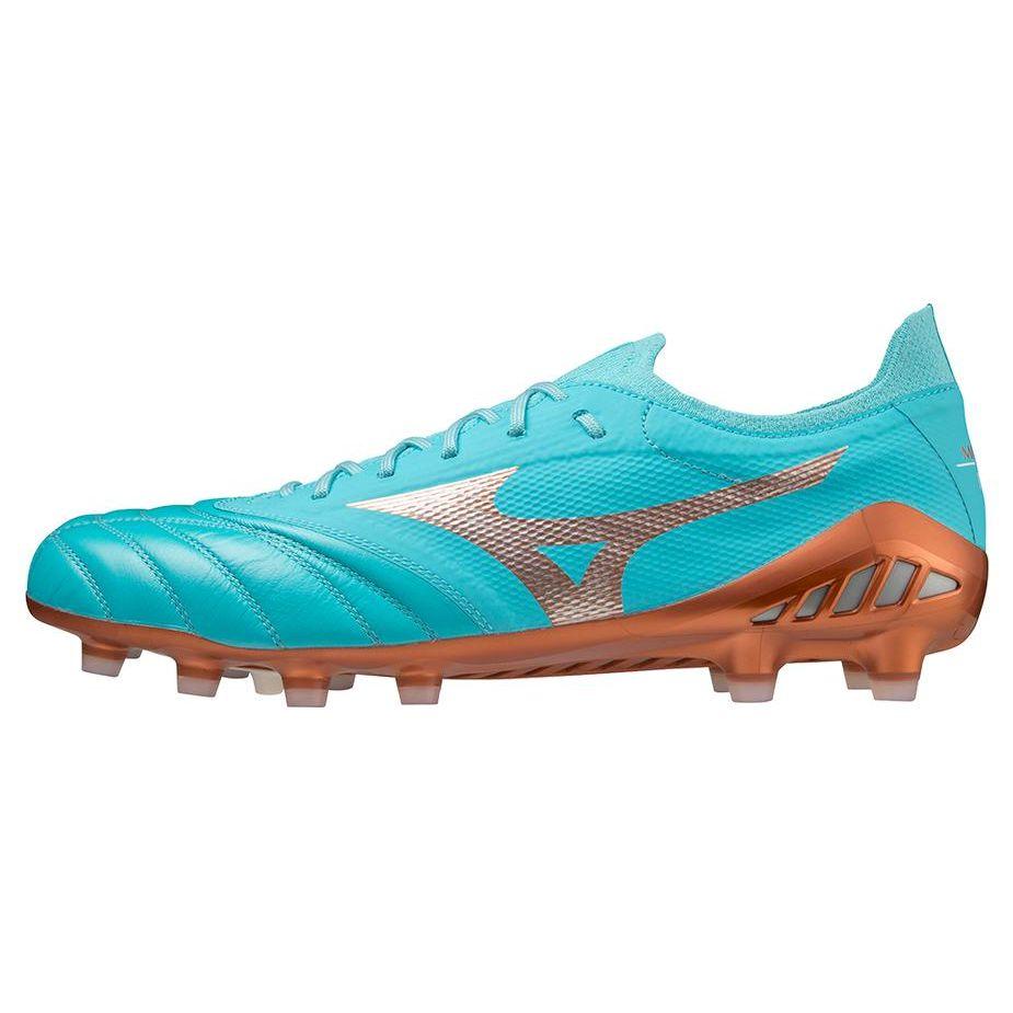 

Mizuno Elite 3 Beta Elite Round Toe Lace-Up FG (Rubber Long Stud) Slip-Resistant Durable Soccer Shoes Unisex Soccer Shoes Blue P1GA239125 42.5
