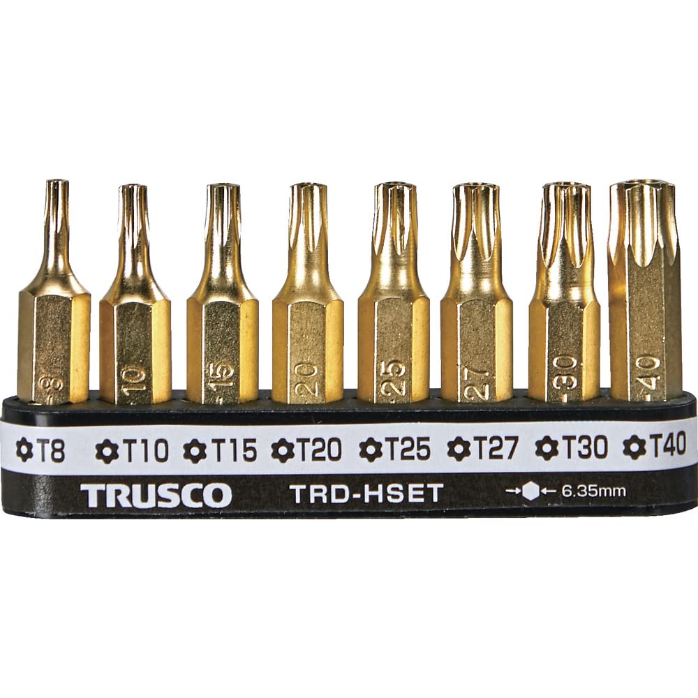 

Шестигранна відвертка TRUSCO з 8 шт (з Холдером) TRD-HSET