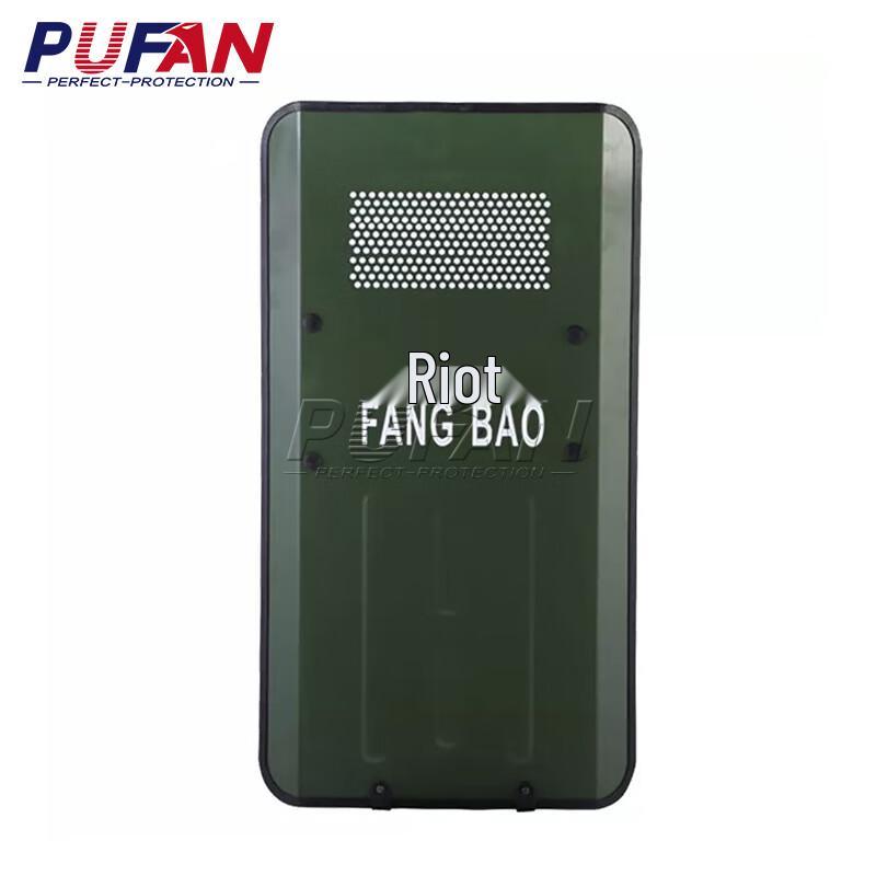 Pufan Aluminum Alloy Riot Shield with PC Baton
