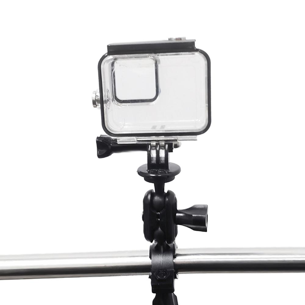 Adjustable Bicycle Handlebar Mount Bike Holder for GoPro 13 12 11 10 9 8 SJCAM Insta360 AKASO DJI Osmo Action Camera Accessories