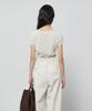 NOTIA Square Neck Strap Knit - Light Beige