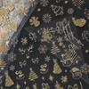1Pcchristmas Nail Stickers Gold Foil Embossed Christmas Tree Gingerbread Man Reindeer Star Wearable Nail Stickers Phone Laptop D