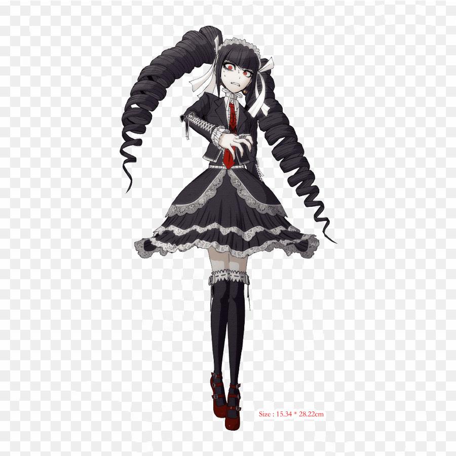 Tegneseriehund Danganronpa Trykk klistremerke på klær DIY termiske klistremerker for T-skjorter Patch Iron On Transfer Patch