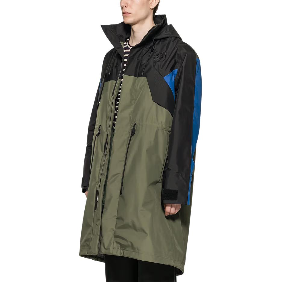 LOEWE Trench Coats Men's Green Hooded Moderate Other H2101151NU-