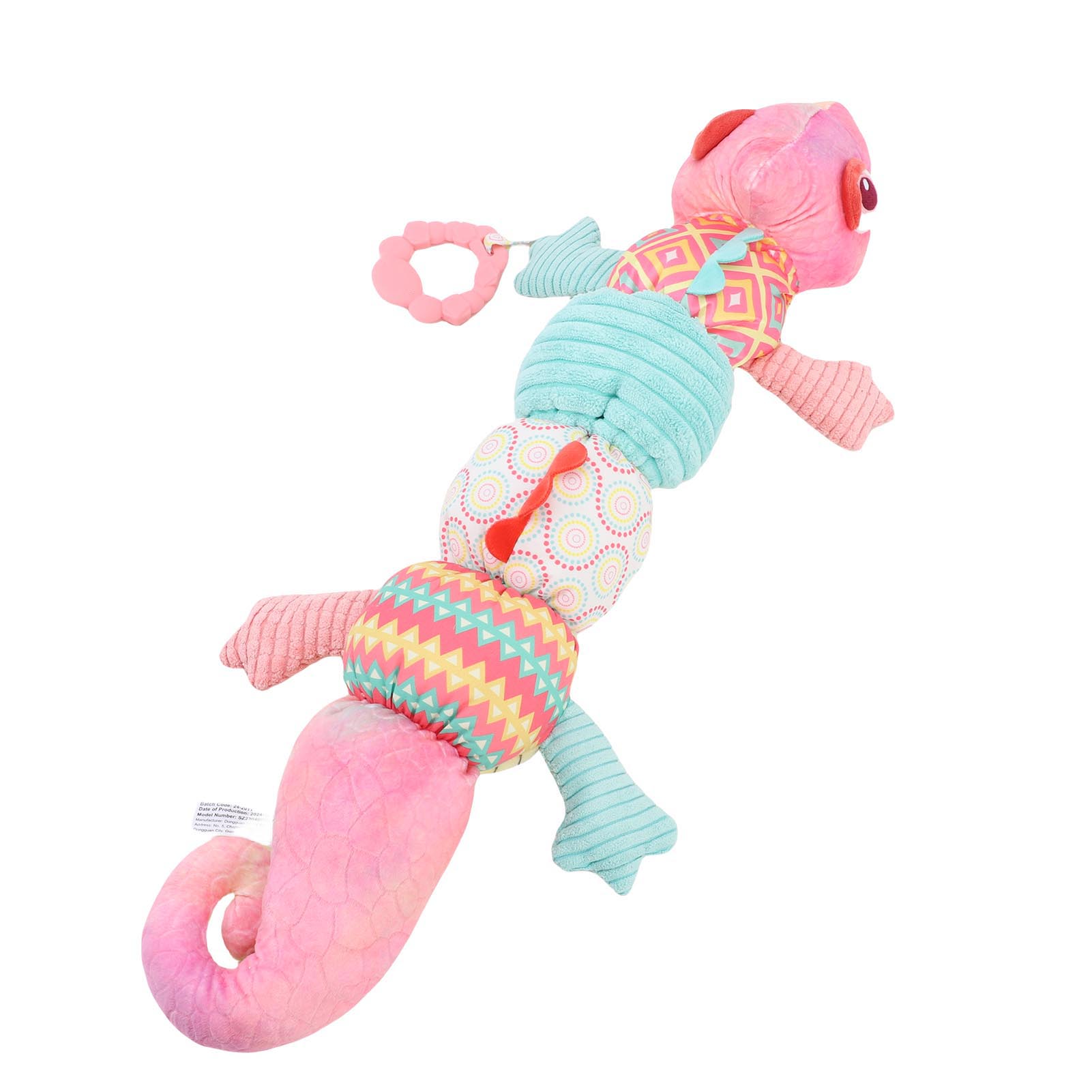 Newborn Plush Toy Cartoon Animal Height Chart Soft Cognitive Growth Toy for 0-1 Year Old Baby