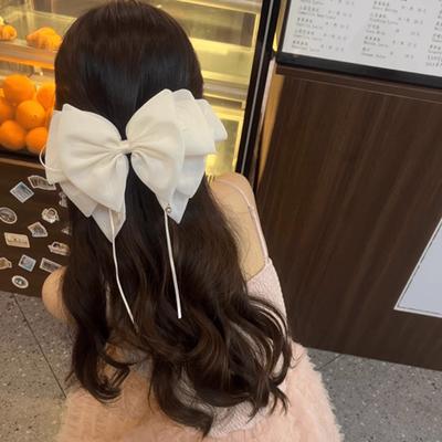 Pince crabe nœud français femmes 2025 nouveau dos complet tête boule queue de cheval demi-attache épingle à cheveux