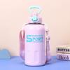 Stainless Steel Vacuum Insulated Thermos Flask 1000ml Portable Travel Mug With Handle Carry Strap Outdoor Camping Student