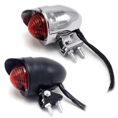 Racer Style Stop Tail Lights Motorbike Brake Rear Lamp Taillight for Chopper