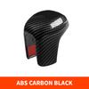 For Honda Civic 10th 2016-2019 Gear Shifting Knob Cover ABS Carbon Fiber CVT Automatic Transmission Lever Trim Car Accessories