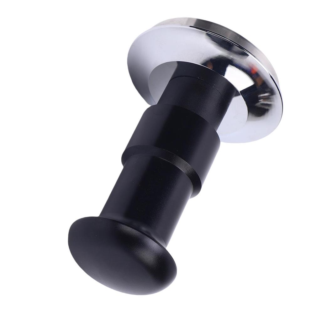Coffee Hammer Black Thrded Double Spring 30lbs Pressure Stainless Steel Coffee Tamper for Coffee NaMachine Accessory