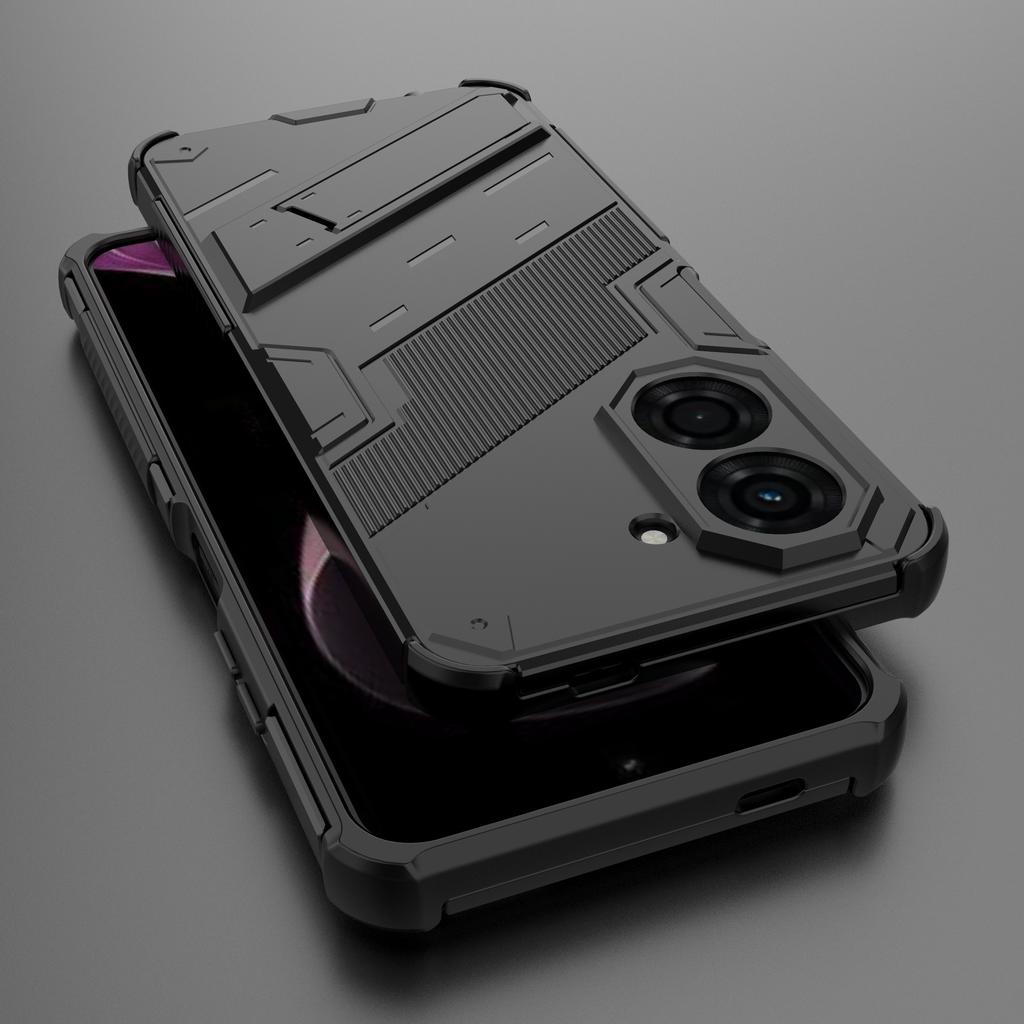 Für Redmi A5 4G Hülle Punk Stlye Handyhalter Schutzhülle Armor Bumper Case Für Redmi A5 4G Hülle Für Redmi A5 4G