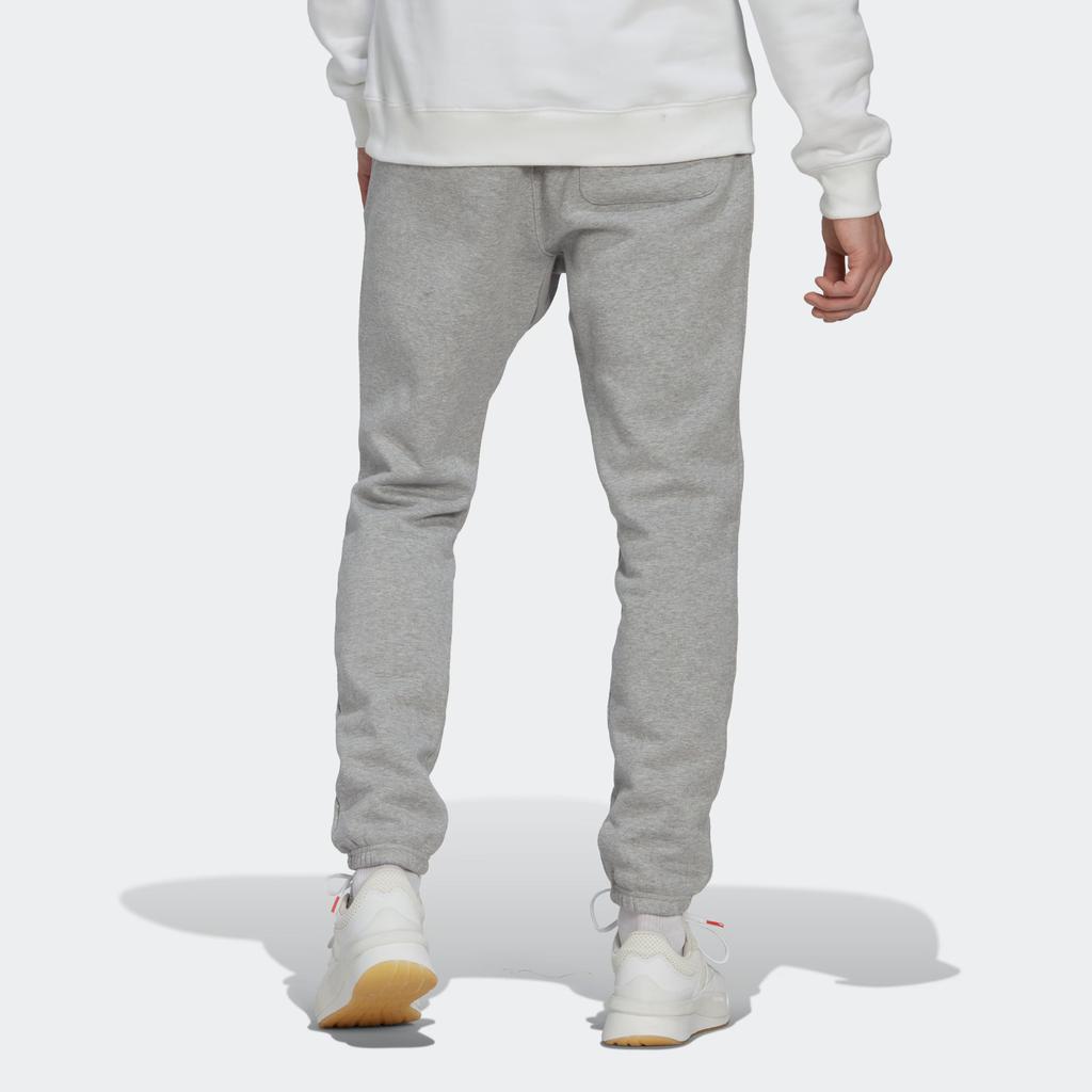 Adidas New Fleece Pants With Small Logo Men Bottoms Grey HN1938
