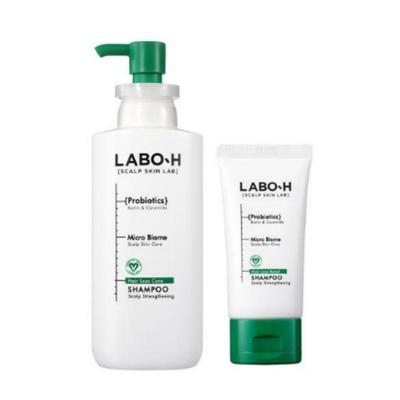 Champú Fortalecedor del Cuero Cabelludo para Alivio de la Caída del Cabello Labo H 333 ml + 50 ml