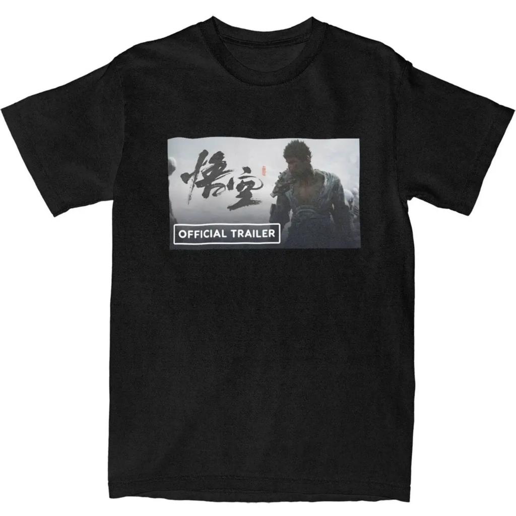 Black Myth WUKong T Shirt Summer Streetwear T Shirts Cotton Hip Hop Tee Shirt For Men's Short Sleeve Casual Top Tees