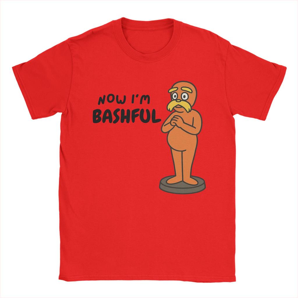 Men T-Shirt Ashby Lorax Bashful Novelty Cotton Tee Shirt Short Sleeve T Shirts Crewneck Clothes Gift Idea