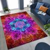 Bohemia Yoga Chakra Mandala Spirit Meditation Rug for Bedroom Living Room Sofa Home Doormat Decor,Large Kids Non-slip Floor Mat