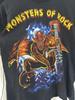 1991 Monsters of Rock Band Maglietta Unisex Base Nera a Maniche Corte WA2423 T-Shirt Unisex