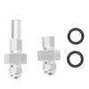 Transmission Cooler Adapter Fittings Front Rear Port ‑6AN Flare 6AN 551124 for GM 4L80E LS1 LM7 LR4 LQ4 LS6 L59 LQ9