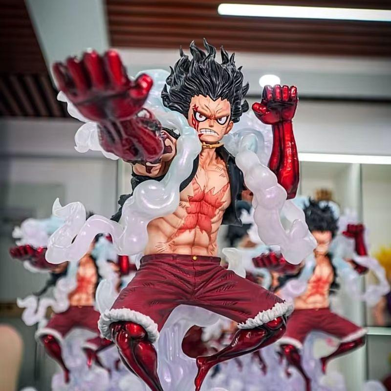 30Cm One Piece Jt Figure Studio Snake Man Luffy Action Figure Anime Pvc Model Toy Collectible Figurine Anime Fans Gift