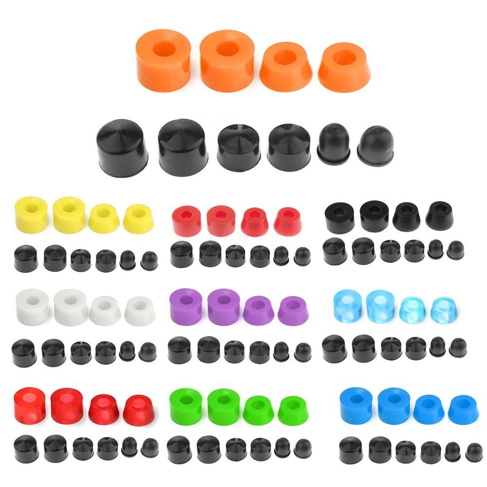 Kit di Ricostruzione Truck per Skateboard Universale, Boccole Rondelle Tazze Pivot, Ammortizzatori
