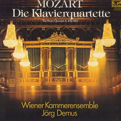 LP Record JORG DEMUS Mozart Piano Quartet K17C9304 EURODISC 1982 Japan Classical Used