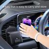 Car Air Vent Storage Bag, Car Phone Charger Power Bank ID Card Holder, Double-layer Storage Bag, Glasses Case Storage Bag